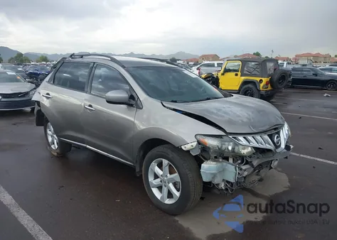 2009 Nissan Murano S z USA, uszkodzony, nr VIN JN8AZ18UX9W028460